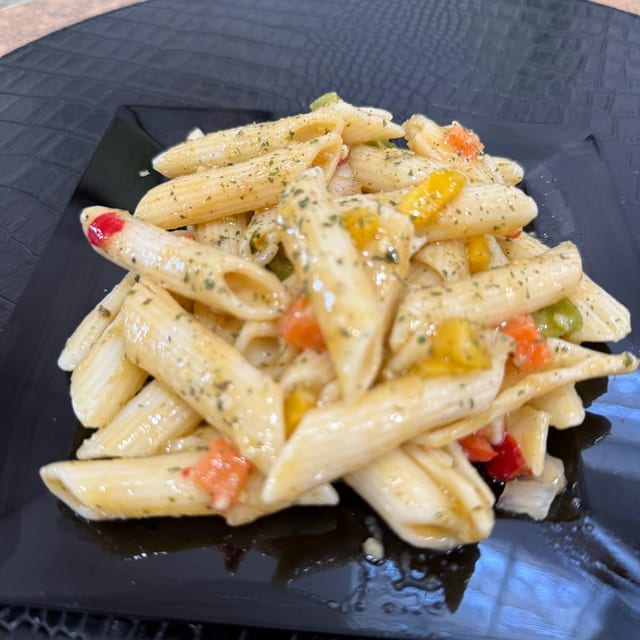 Pasta Salad-Served Cold.