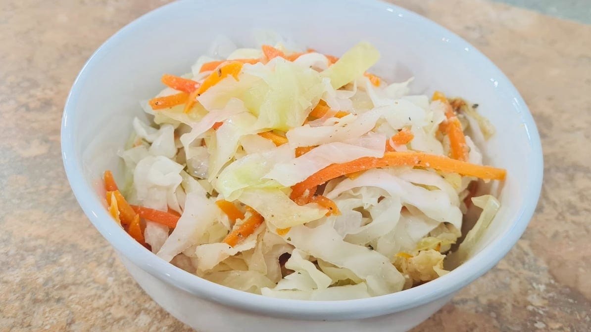 Steamed Cabbage.