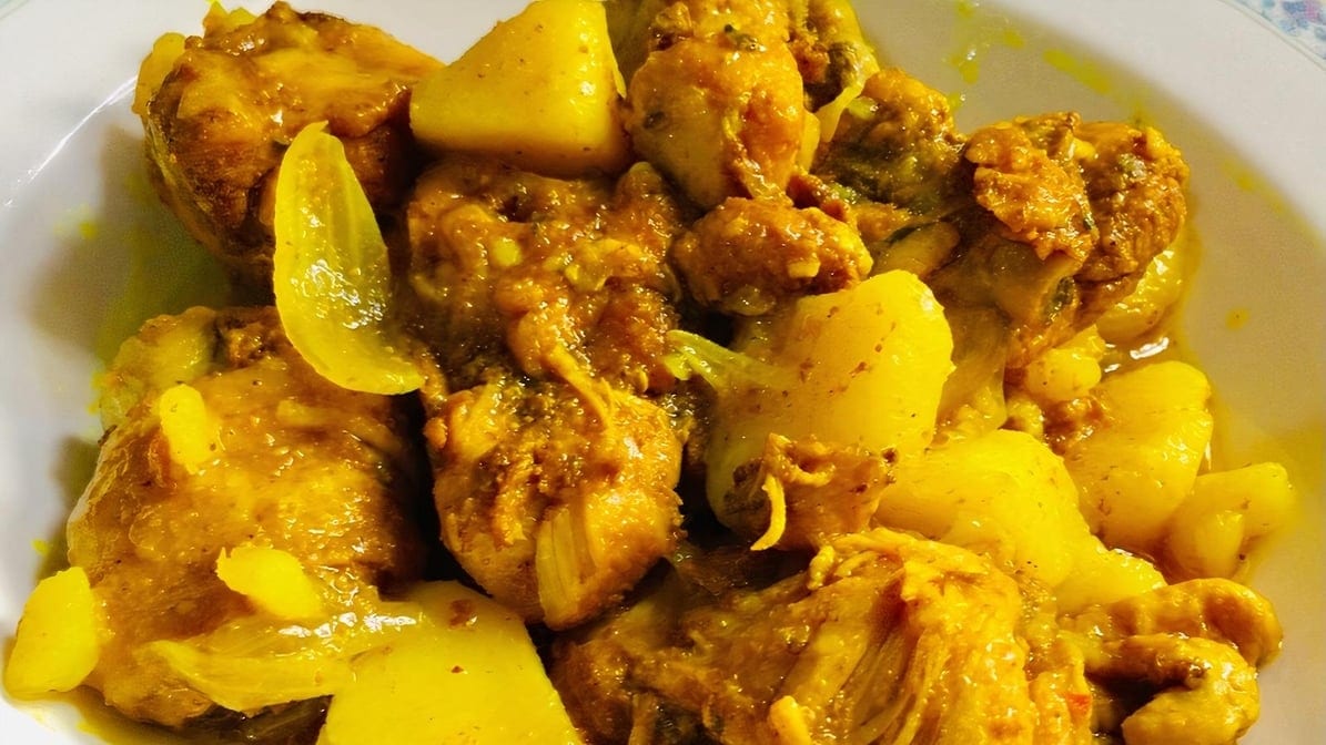 Curry Chicken.