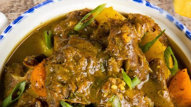 Curry Goat.